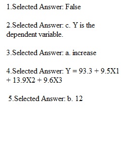 Business Decision Modeling-Quiz 1